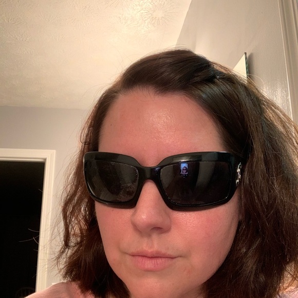 Black python Chanel sunglasses - Picture 8 of 8